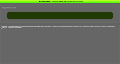 Desktop Screenshot of organick.com